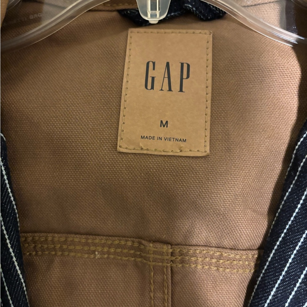 Gap Tan Jacket Size Medium Lightweight Casual Out… - image 4